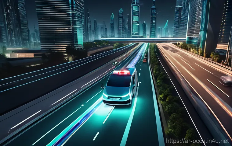 응급구조사와 출동 차량 기술 발전 - **Prompt 1: Cutting-Edge Mobile ICU in an Urban Arab Setting**
    A wide shot of a highly advanced,...